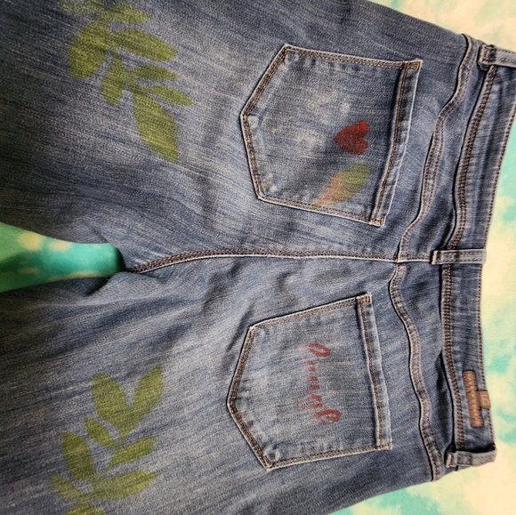 Artsy Lauren Conrad jeans size 8 ankle length - Picture 5 of 12